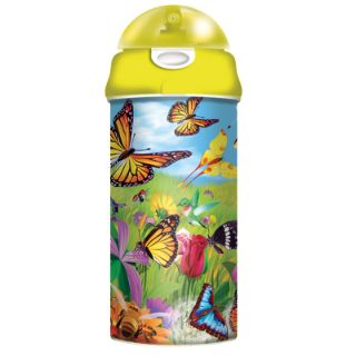 Obrázek z Láhev na pití 3D - motýli, 500ml (6) 